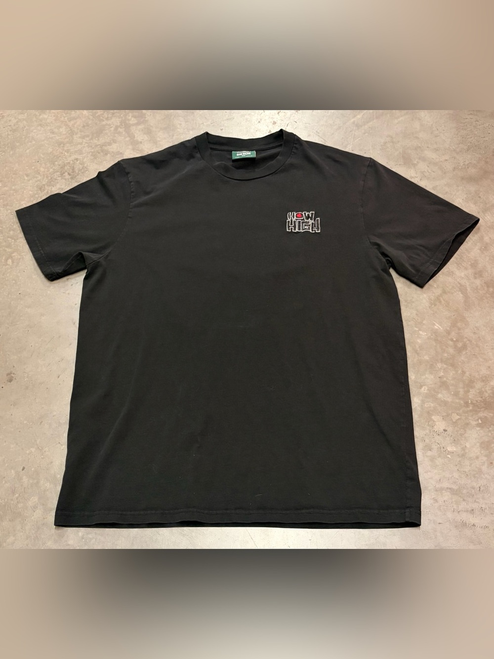 How High Movie Method Man Redman PALACE Black Graphic Tee XXL
